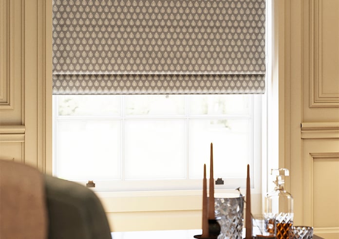 Emily Bond Jaipur, Smoke - Twist&Fit Roman Blind - Image 5